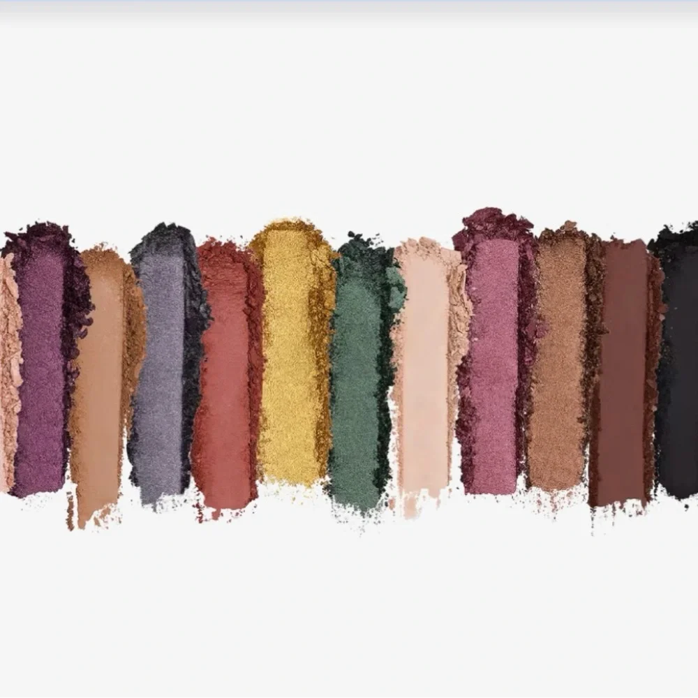 Persona Eyeshadow Palette - Pink, Peach, Gold, Green, Purple, Brown, Black